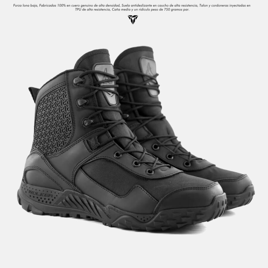 Botas militares Wolker Forza lona baja en cuero tactical performance envios gratis colombia 2 Botas militares Wolker Forza lona baja en cuero tactical performance envios gratis colombia 2