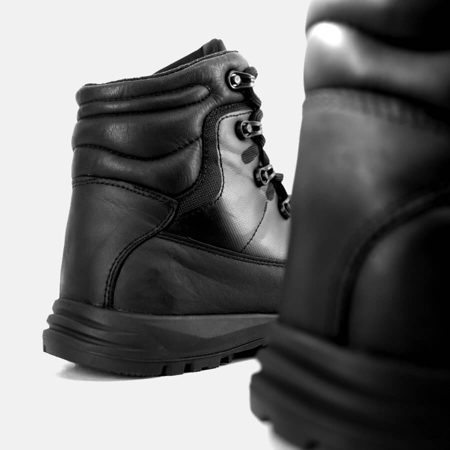 Botas Outdoor En cuero Legacy Negro Caña media en cuero 6 wolker.com.co