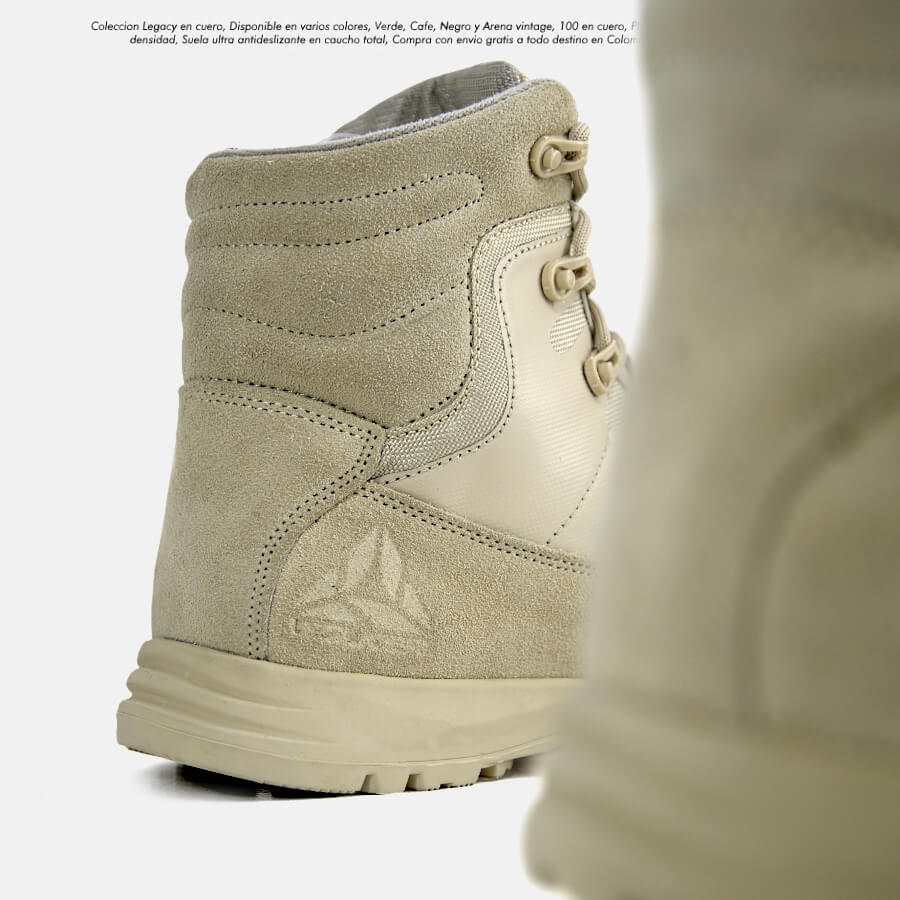 Botas Outdoor Legacy Arena en cuero Wolker tactical performance con envio gratis 4