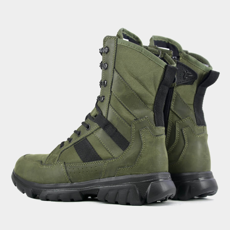 BOTAS WOLKER BOTAS MILITARES VALQUIRIA VERDE CUERO GRASO GENUINO, ENVIO GRATIS A TODO COLOMBIA 3 (1)