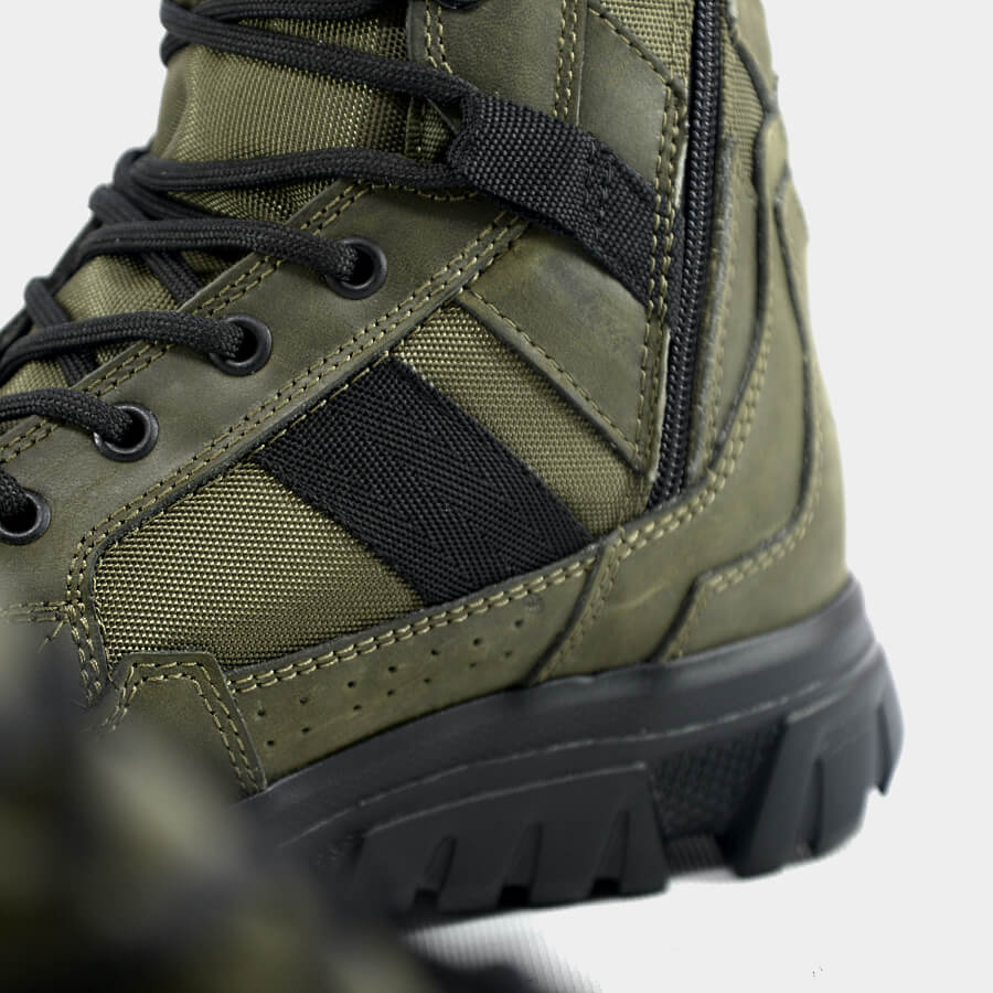 BOTAS WOLKER BOTAS MILITARES VALQUIRIA VERDE CUERO GRASO GENUINO, ENVIO GRATIS A TODO COLOMBIA 5 (1)