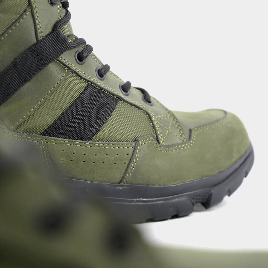 BOTAS WOLKER BOTAS MILITARES VALQUIRIA VERDE CUERO GRASO GENUINO, ENVIO GRATIS A TODO COLOMBIA 6 (1)