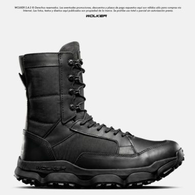 Botas Militares SUPRA / Caña alta / Side Zipper