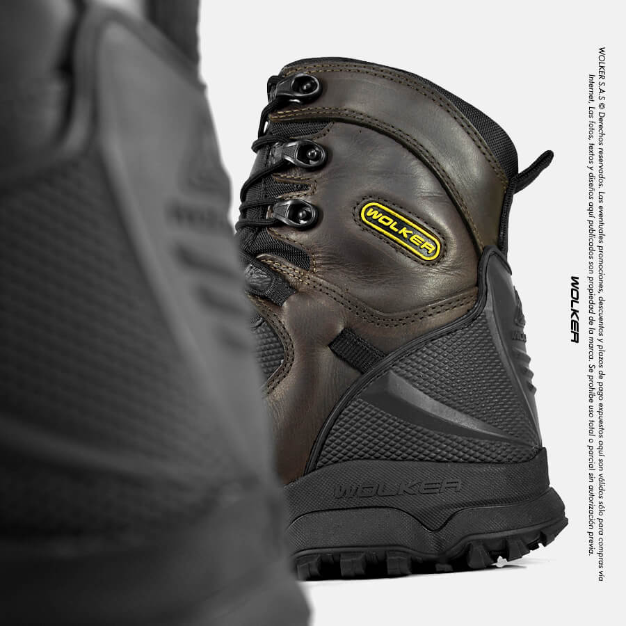 BOTAS INDUSTRIALES DE SEGURIDAD STARK NEGRO EN CUERO WOLKER PERFORMANCE 2024 2