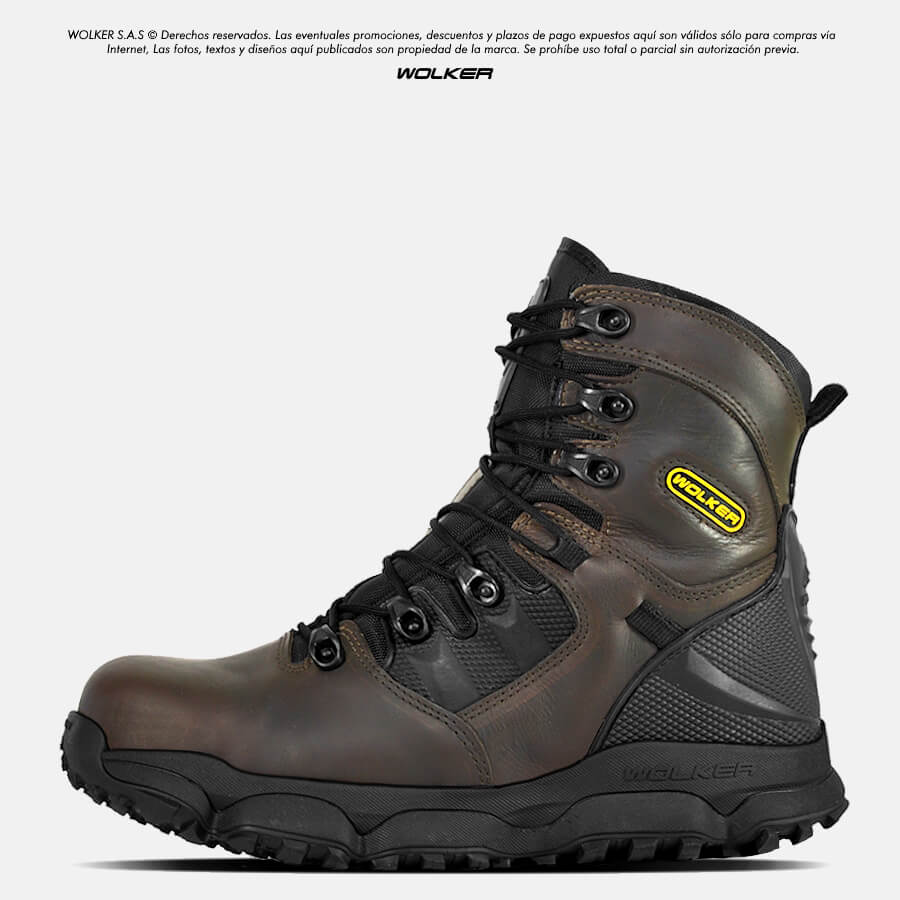 BOTAS INDUSTRIALES DE SEGURIDAD STARK NEGRO EN CUERO WOLKER PERFORMANCE 2024 8