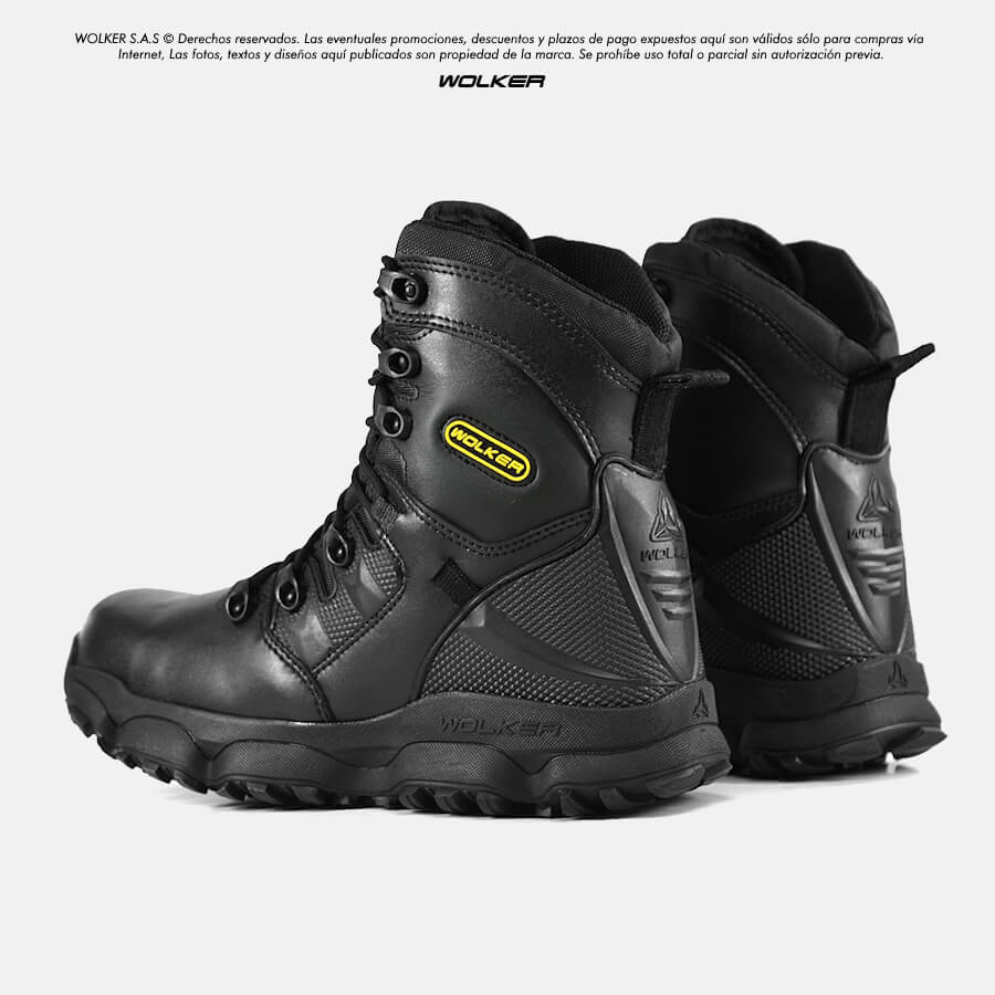 BOTAS INDUSTRIALES DE SEGURIDAD STARK NEGRO EN CUERO WOLKER PERFORMANCE 7