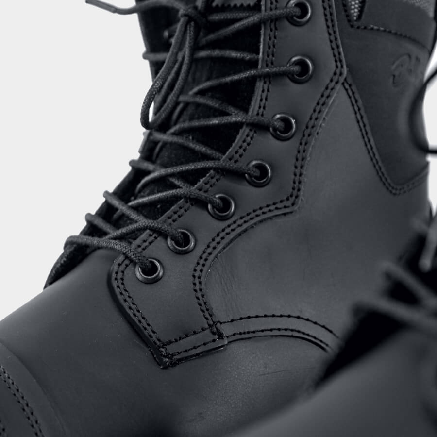 Botas clasicas para Hombre Wolker Standford Negro 100% cuero envio gratis a todo Colombia wolker.com.co 3