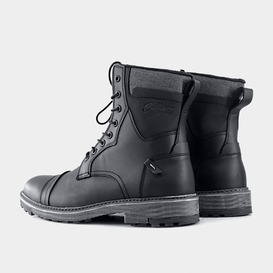 Botas clasicas para Hombre Wolker Standford Negro 100% cuero envio gratis a todo Colombia wolker.com.co 5