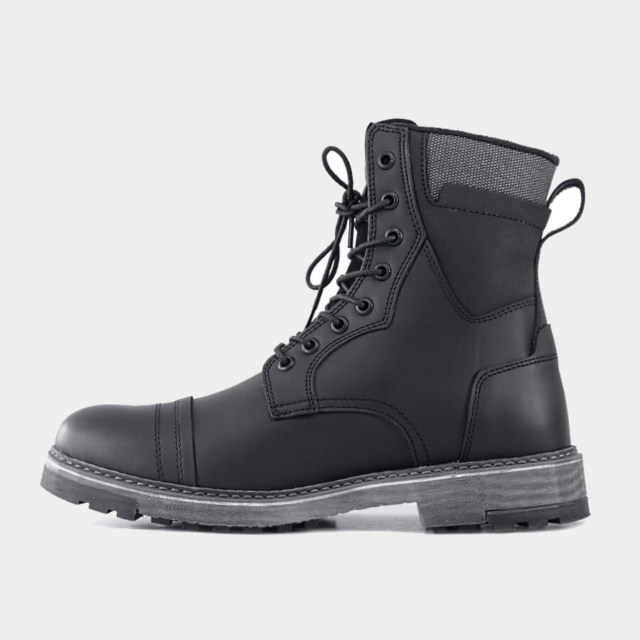 Botas clasicas para Hombre Wolker Standford Negro 100% cuero envio gratis a todo Colombia wolker.com.co 6