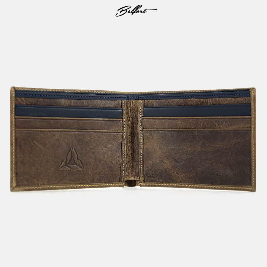 BILLETERA CUERO WOLKER STANDFORD BLUE VINTAGE BELFORT WOLKER.COM.CO VINTAGE 3