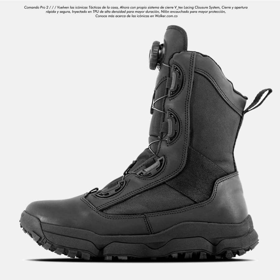 BOTAS MILITARES WOLKER COMANDO PRO CON SISTEMA DE CIERRE BOA LACING CLOSURE SYSTEM EN CUERO WOLKER.COM.CO 3 (1)