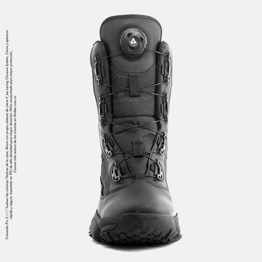 BOTAS MILITARES WOLKER COMANDO PRO CON SISTEMA DE CIERRE BOA LACING CLOSURE SYSTEM EN CUERO WOLKER.COM.CO 7 (1)