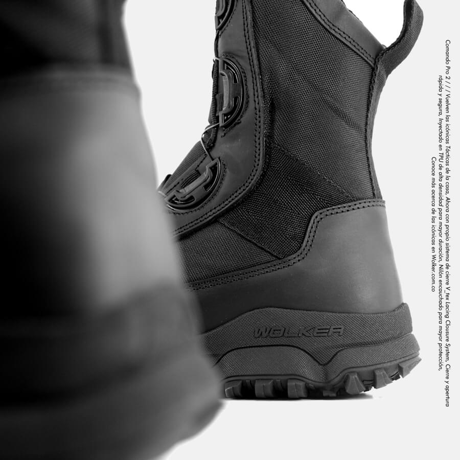 BOTAS MILITARES WOLKER COMANDO PRO CON SISTEMA DE CIERRE BOA LACING CLOSURE SYSTEM EN CUERO WOLKER.COM.CO 9 (1)