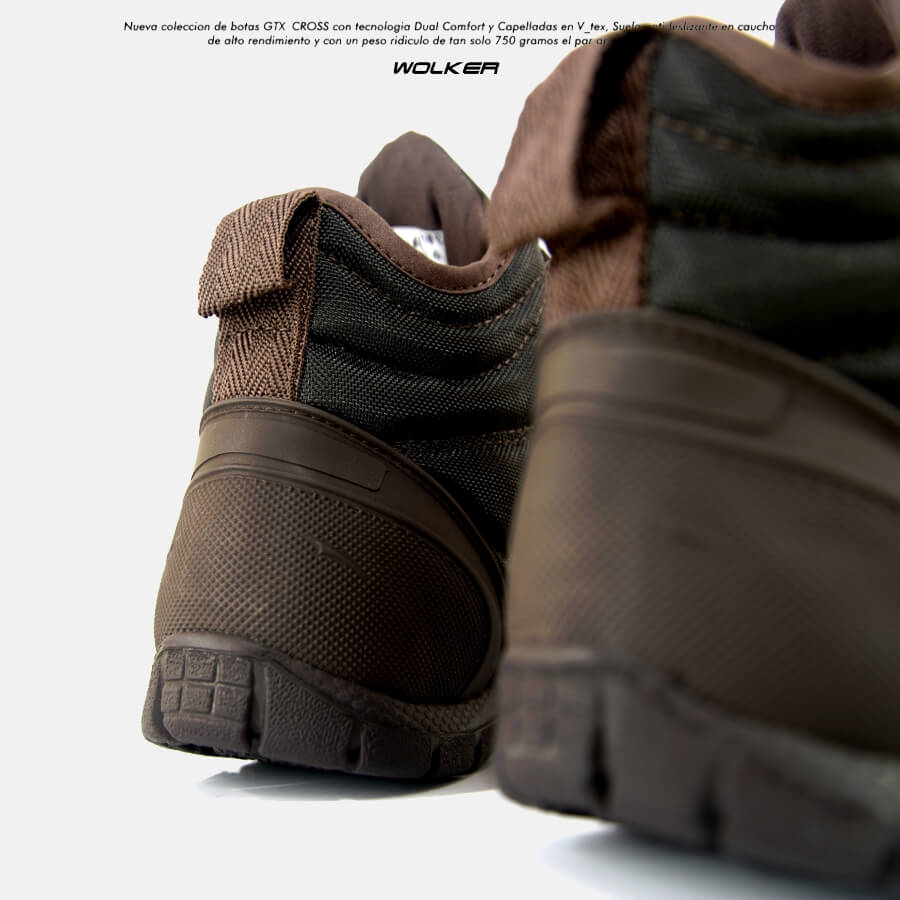 Botas outdoor Cross GTX Cafe Wolker Calzado impermeable envio gratis 5