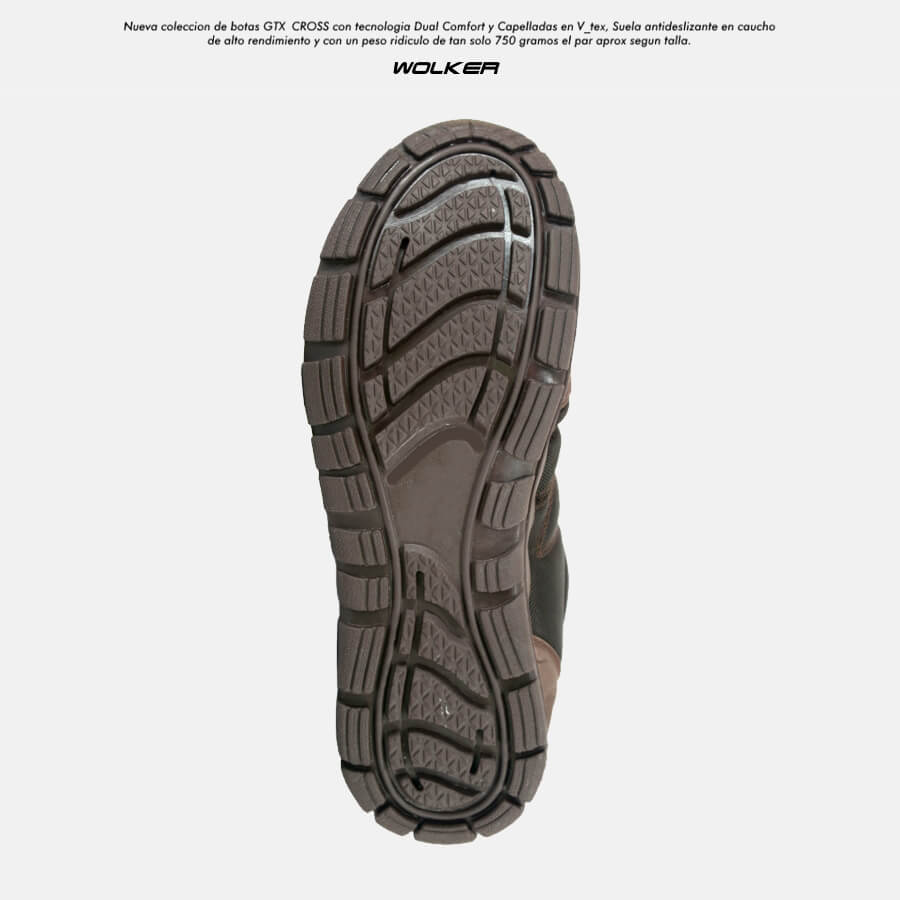 Botas outdoor Cross GTX Cafe Wolker Calzado impermeable envio gratis 7