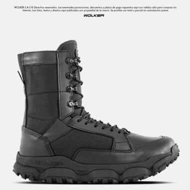Botas Militares SUPRA / Caña alta / Side Zipper