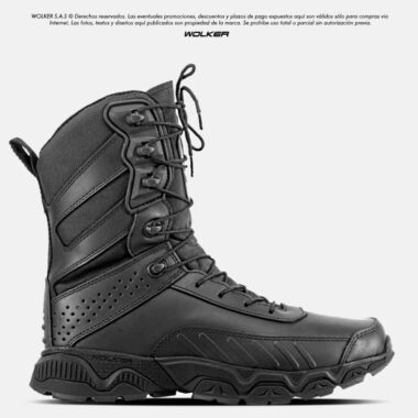 Botas Tropa Cuero / Alta / Micro Fiber V-Tex