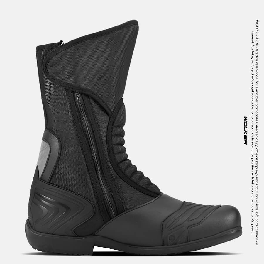 Botas Moteras Wolker Z20 X RIDE Bikerland Motorland Motorad Moto Motociclista Cuero Onmicro 6