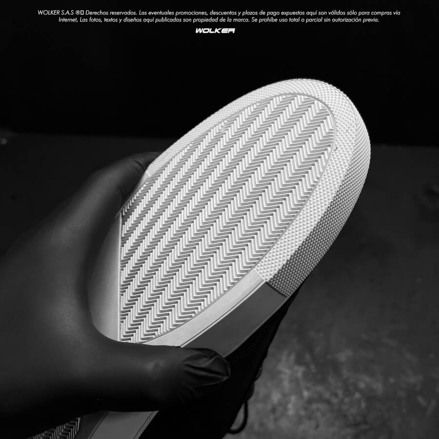SNEAKERS MASON S.B NEGRO NEGRO CUERO HOMBRE CLASSIC MEN FASHION SHOES WOLKER ENVIO GRATIS COLOMBIA 4