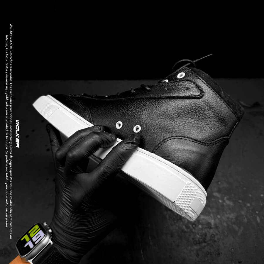 Sneakers Osslo en cuero intaliano, Botines de moda en Cuero Belfort classic con suela en caucho cocida 21 (1)