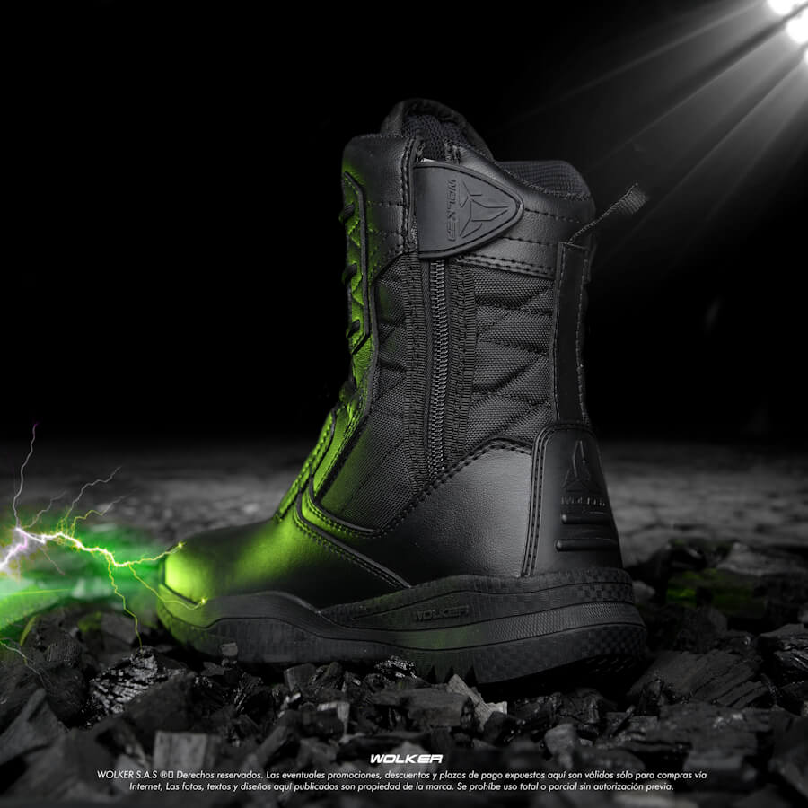 BOTAS MILITARES WOLKER REFERENCIA BOPE EN CUERO CAÑA ALTA CIERRE LATERAL CREMALLERA (2) (1)