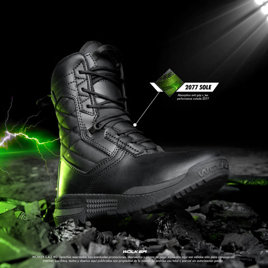 BOTAS MILITARES WOLKER REFERENCIA BOPE EN CUERO CAÑA ALTA CIERRE LATERAL CREMALLERA (4) (1)