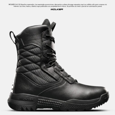 Botas Militares BOPE Caña alta / OnMicro® Side zipper