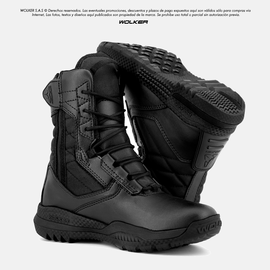Botas Militares Wolker tacticas BOPE microfibra v_tex envio gratis tienda Cuero Hombre Tactical boots usa 5