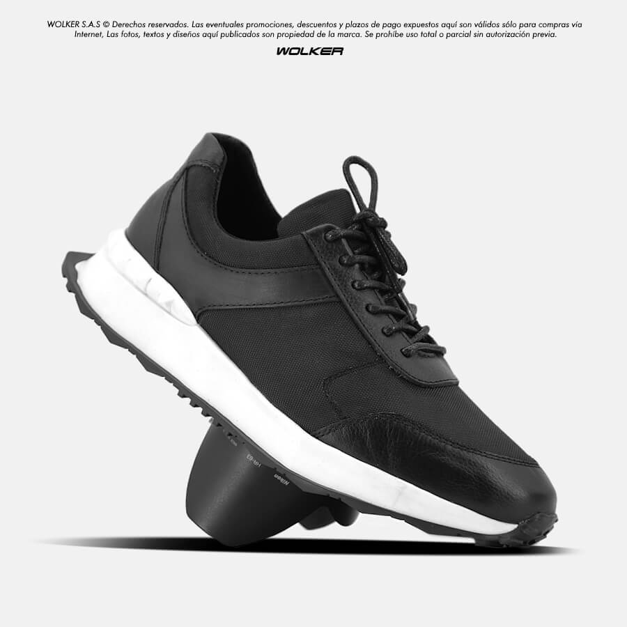 Tenis En cuero para Hombre Belfort, Zapatillas casuales minimalistas Wolker Volture Suela Blanca 6 Tenis En cuero para Hombre Belfort, Zapatillas casuales minimalistas Wolker Volture Suela Blanca 6