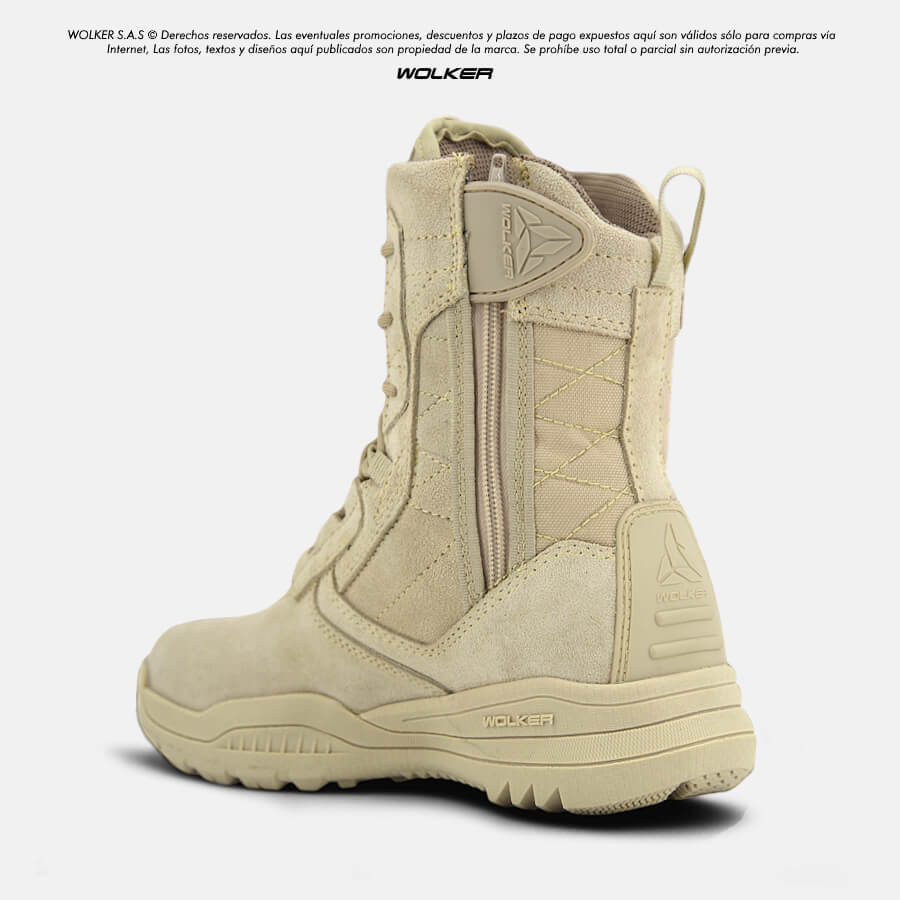 Botas Militares Wolker tacticas BOPE ARENA microfibra v_tex envio gratis tienda Cuero Hombre Tactical boots usa 5