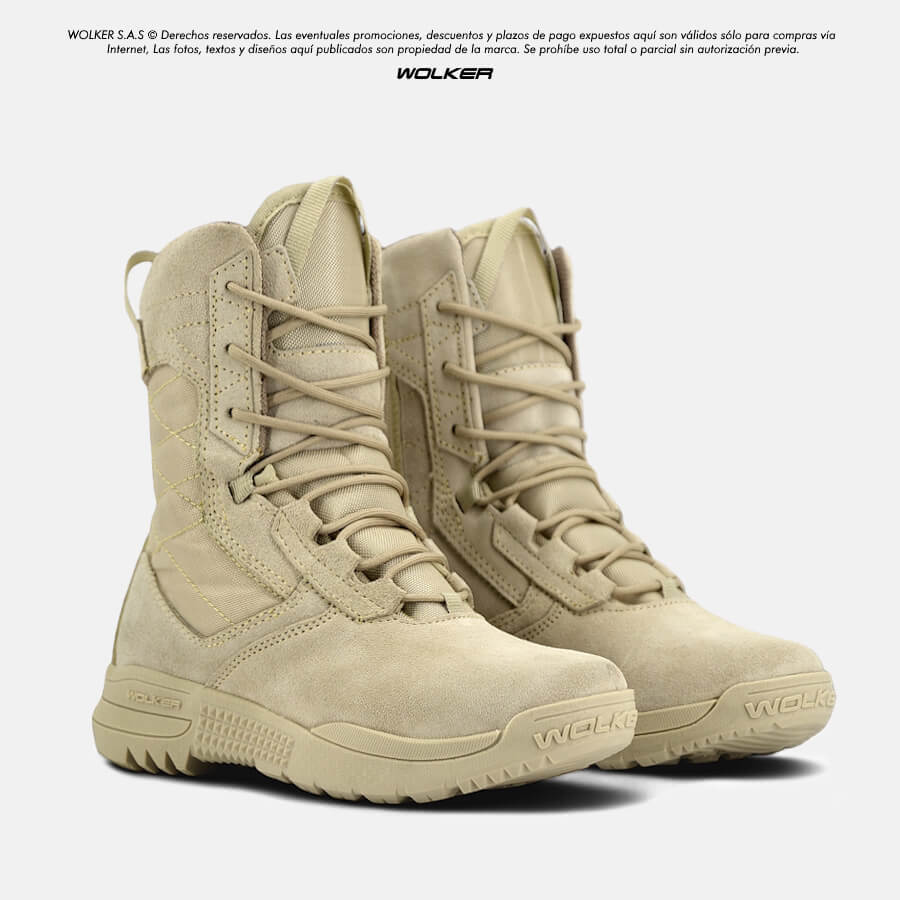 Botas Militares Wolker tacticas BOPE ARENA microfibra v_tex envio gratis tienda Cuero Hombre Tactical boots usa 6