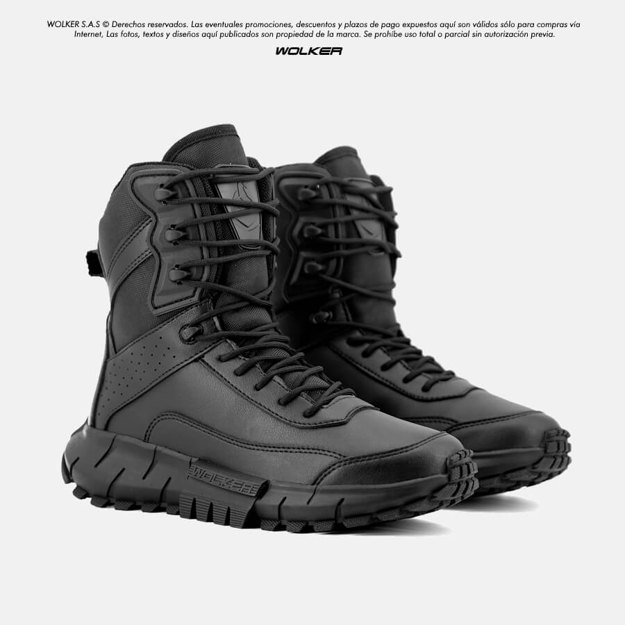 Botas Militares Wolker microfiber vtex tropa cuero baja version 2 caña media con cierre lateral botas tacticas policia 2 Botas Militares Wolker microfiber vtex tropa cuero baja version 2 caña media con cierre lateral botas tacticas policia 2