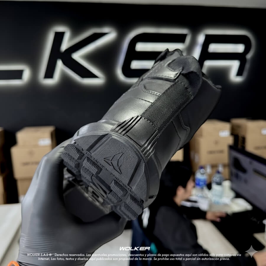 Botas Militares Wolker tacticas en cuero para hombre botas policia Brabus microfibra v_tex tienda online black friday envio gratis Brabus baja 11