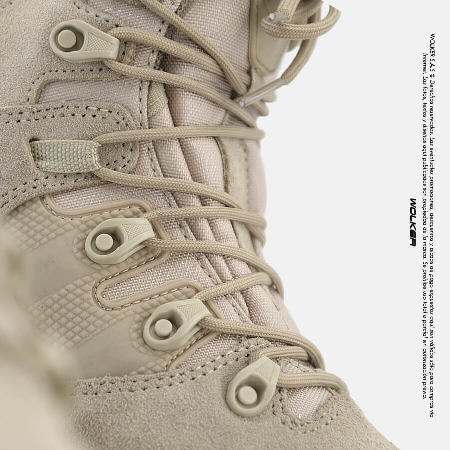 Botas Industriales Wolker puntera en composite, Botas en cuero para hombre, Botas Stark industrial seguridad 1 Botas Arena beige 8