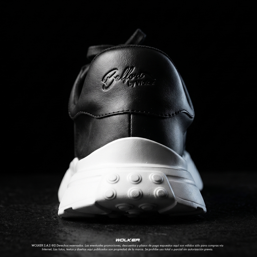 Zapatillas Prime S.B suela marfil 100% cuero para hombre, Ultra livianas suela en eva, Zapatillas minimalistas Belfort 101